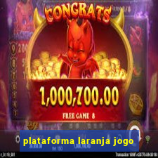 plataforma laranja jogo